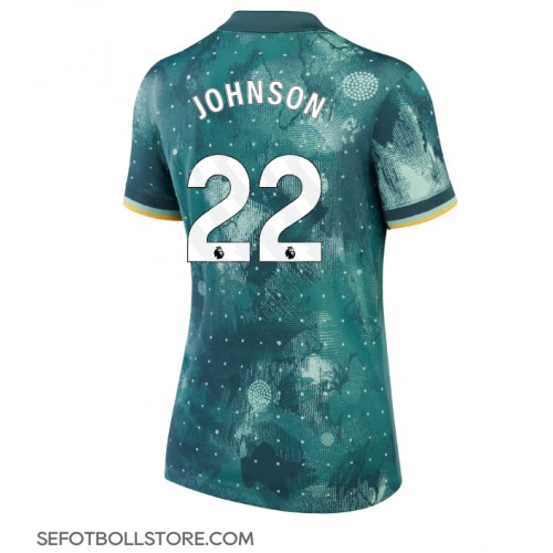 Tottenham Hotspur Brennan Johnson #22 Replika Tredje Tröja Dam 2024-25 Kortärmad